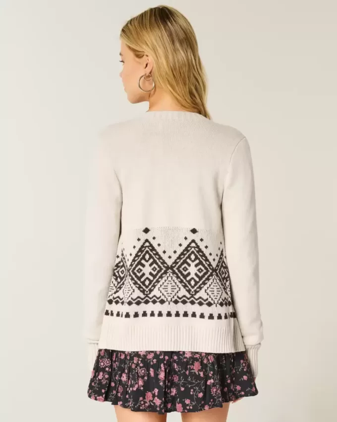 Easy Fringe No-Close Cardigan Easy Fringe No-Close Cardigan