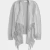 Easy Fringe No-Close Cardigan Easy Fringe No-Close Cardigan