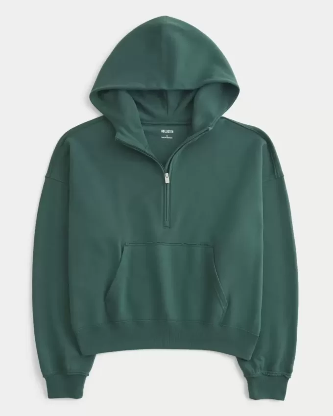 Easy Half Zip Hoodie Easy Half Zip Hoodie