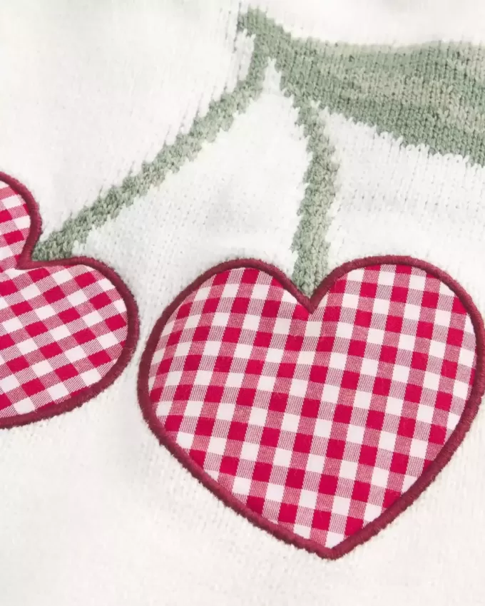 Easy Heart Graphic Off-the-Soulder tröja Easy Heart Graphic Off-the-Soulder tröja