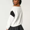 Easy Off-the-Soulder Miami Graphic Sweatshirt Easy Off-the-Soulder Miami Graphic Sweatshirt