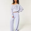 Easy Off-the-Soulder NYC grafisk tröja Easy Off-the-Soulder NYC grafisk tröja