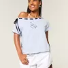 Easy Off-the-Soulder Tie T-shirt Easy Off-the-Soulder Tie T-shirt