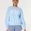 Easy Siesta Key Graphic Crew Sweatshirt Easy Siesta Key Graphic Crew Sweatshirt