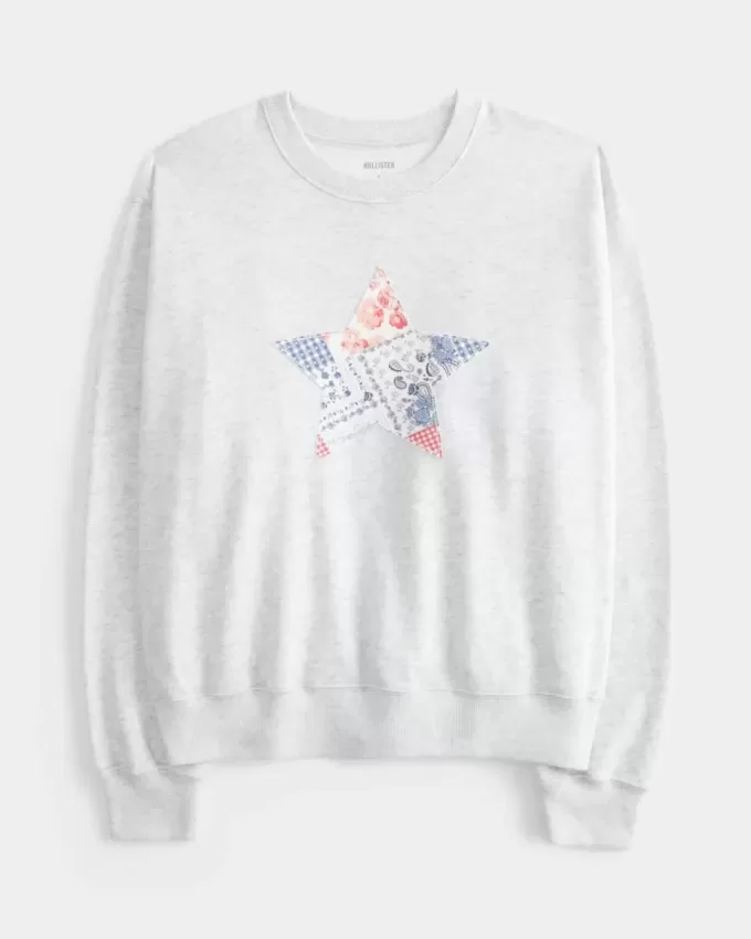 Easy Star Graphic Crew Sweatshirt Easy Star Graphic Crew Sweatshirt