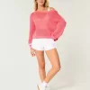 Easy Stitchy Graphic Slouchy Crew Sweater Easy Stitchy Graphic Slouchy Crew Sweater