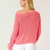 Easy Stitchy Graphic Slouchy Crew Sweater Easy Stitchy Graphic Slouchy Crew Sweater