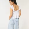 Easy Tie-Front Babydoll Top Easy Tie-Front Babydoll Top