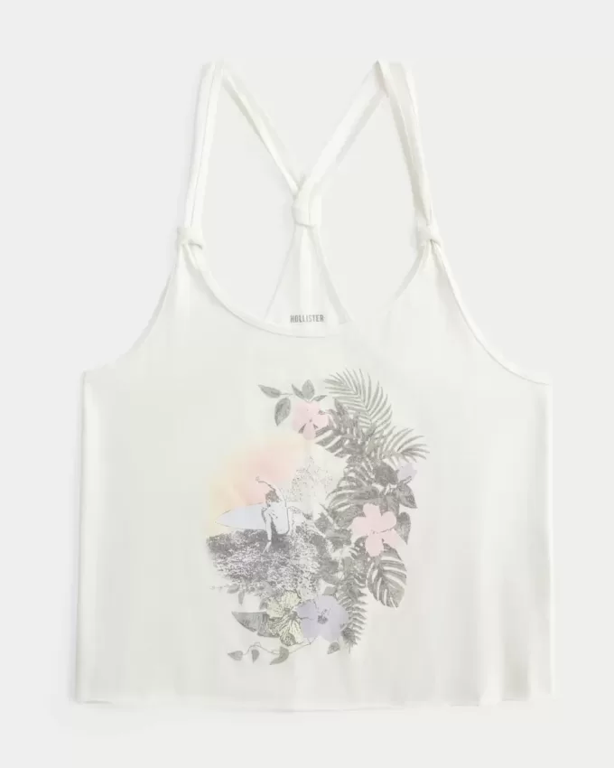 Easy Trend Drop Surf Graphic Tank Easy Trend Drop Surf Graphic Tank