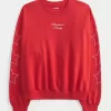 Enkel American Honey Graphic Crew Sweatshirt Enkel American Honey Graphic Crew Sweatshirt