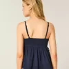 Enkel Chiffong Babydoll Topp Enkel Chiffong Babydoll Topp