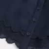 Enkel Chiffong Babydoll Topp Enkel Chiffong Babydoll Topp