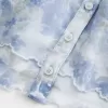Enkel Chiffong Babydoll Topp Enkel Chiffong Babydoll Topp