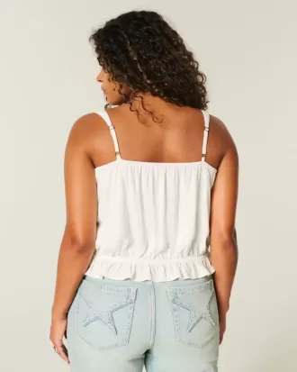 Enkel cinch midja blus