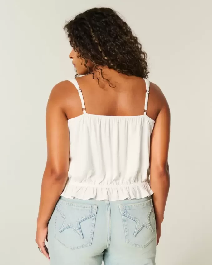 Enkel cinch midja blus Enkel cinch midja blus
