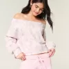 Enkel dubbel off-the-shoulder Camo Sweatshirt Enkel dubbel off-the-shoulder Camo Sweatshirt