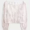 Enkel dubbel off-the-shoulder Camo Sweatshirt Enkel dubbel off-the-shoulder Camo Sweatshirt
