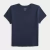 Enkel kortärmad Crew Baby Tee Enkel kortärmad Crew Baby Tee