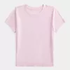 Enkel kortärmad Crew Baby Tee Enkel kortärmad Crew Baby Tee