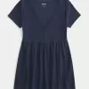 Enkel kortärmad spetstopp för Babydoll Enkel kortärmad spetstopp för Babydoll