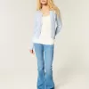 Eyelet Crew Cardigan Eyelet Crew Cardigan