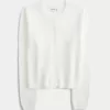 Eyelet Crew Cardigan Eyelet Crew Cardigan