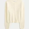 Eyelet Crew Cardigan Eyelet Crew Cardigan