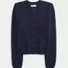 Eyelet Crew Cardigan Eyelet Crew Cardigan