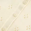 Eyelet Crew Cardigan Eyelet Crew Cardigan