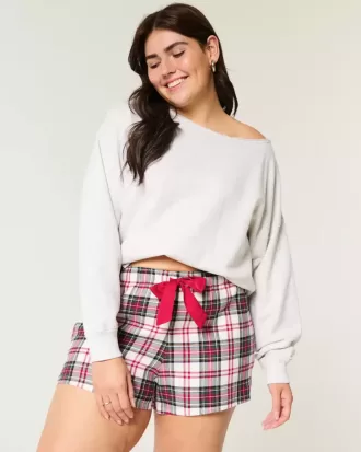 Flanellknytshorts