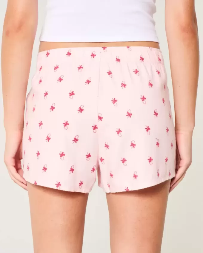 Flanellknytshorts Flanellknytshorts