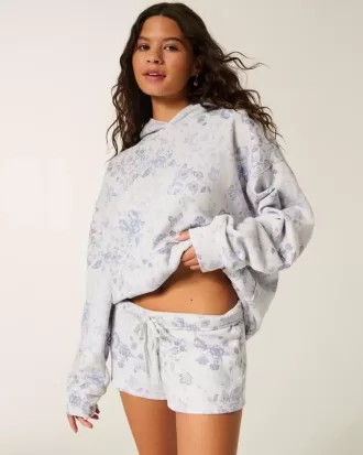 Fleece mini shorts