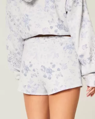 Fleece mini shorts