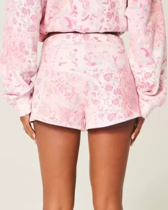 Fleece mini shorts
