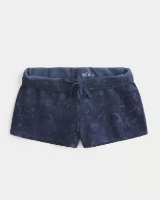 Fleece mini shorts