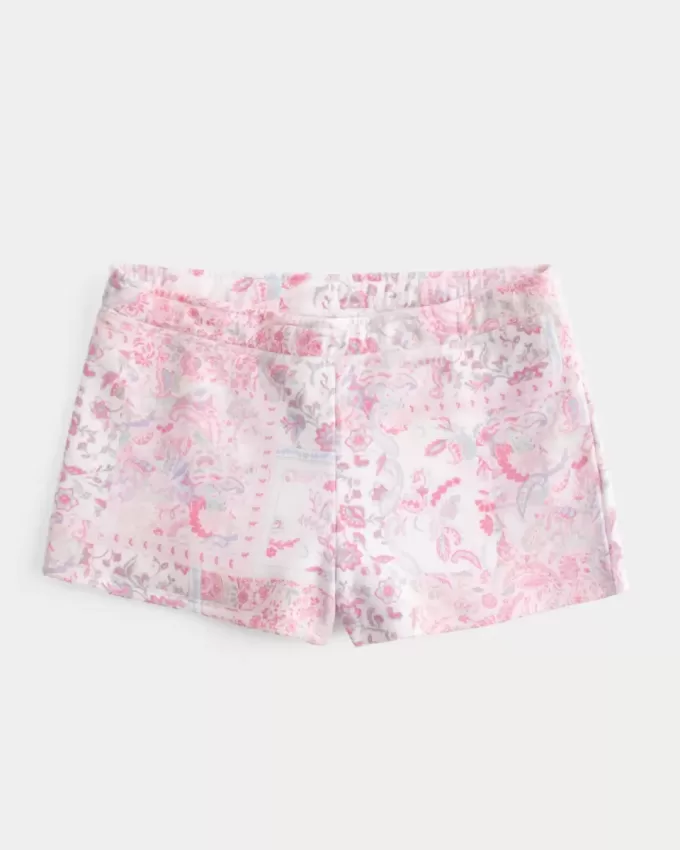 Fleece mini shorts Fleece mini shorts