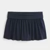Foldover Stickat Mini Skort Foldover Stickat Mini Skort