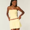 Foldover Stickat Mini Skort Foldover Stickat Mini Skort