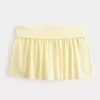 Foldover Stickat Mini Skort Foldover Stickat Mini Skort
