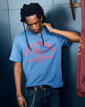 Freze & Miazoff luftkonditionering grafisk t-shirt