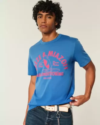 Freze & Miazoff luftkonditionering grafisk t-shirt