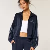 Gilly Hicks Active Cooldown Crop Track Jacka Gilly Hicks Active Cooldown Crop Track Jacka