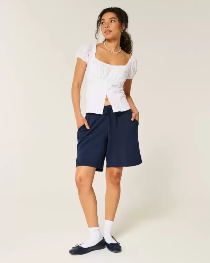 Gilly Hicks Active Cooldown Side Bow Shorts Gilly Hicks Active Cooldown Side Bow Shorts