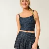 Gilly Hicks Active Drop-Waist Plisserad skor