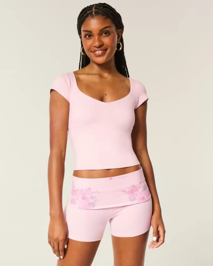 Gilly Hicks Active Foldover Shortie