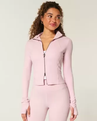 Gilly Hicks Active Recharge Bow Double Zip Jacka