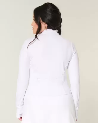 Gilly Hicks Active Recharge Bow Double Zip Jacka