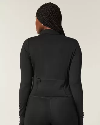 Gilly Hicks Active Recharge Bow Double Zip Jacka