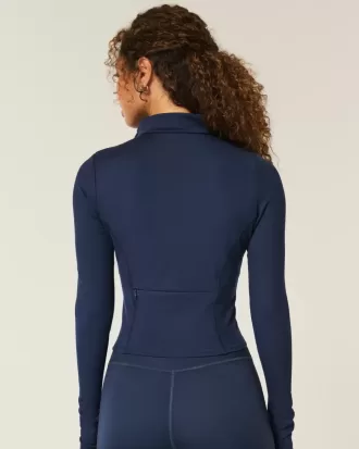 Gilly Hicks Active Recharge Bow Double Zip Jacka