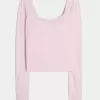 Gilly Hicks Active Recharge Cinch Sweetheart Top Gilly Hicks Active Recharge Cinch Sweetheart Top